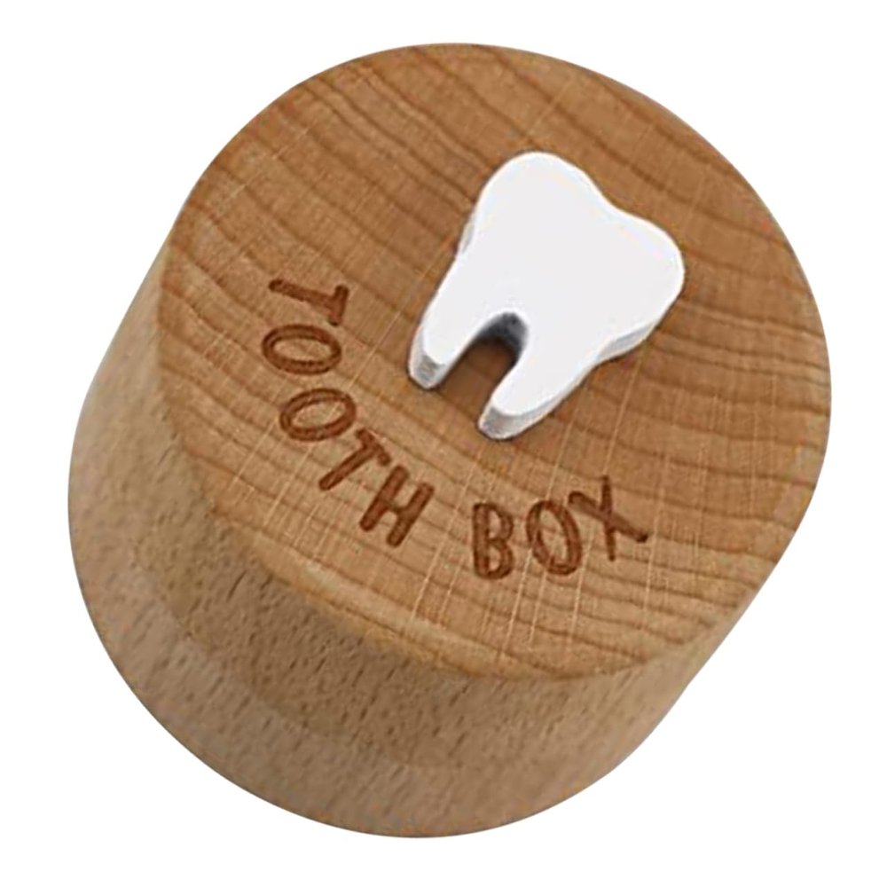 ERINGOGO Large Baby Tooth Keepsake Storage Box with Cute Design