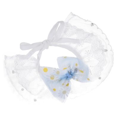 Abaodam Adjustable Pet Collar with Floral Pattern for Cats