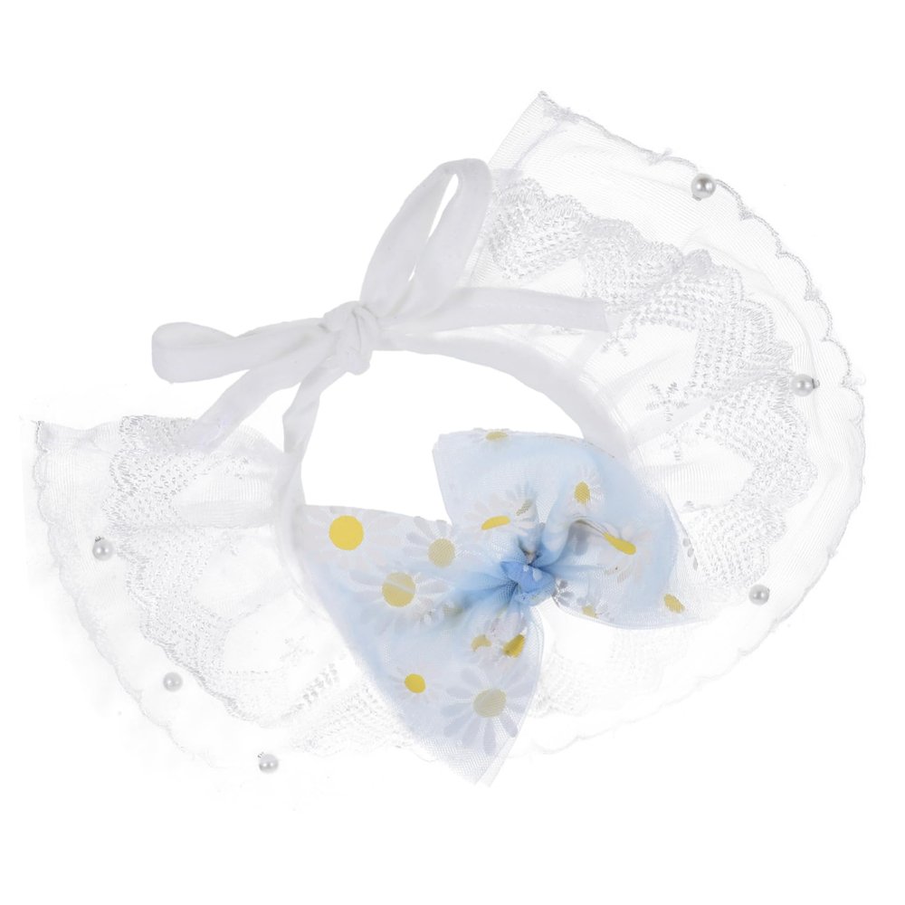 Abaodam Adjustable Pet Collar with Floral Pattern for Cats