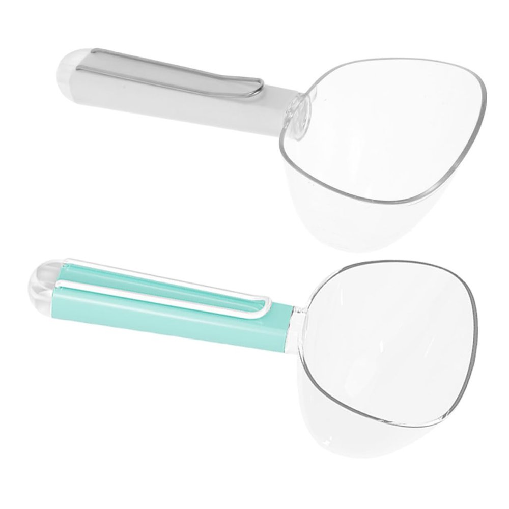 ifundom 2-Piece Pet Food Scoop with Closure Clip