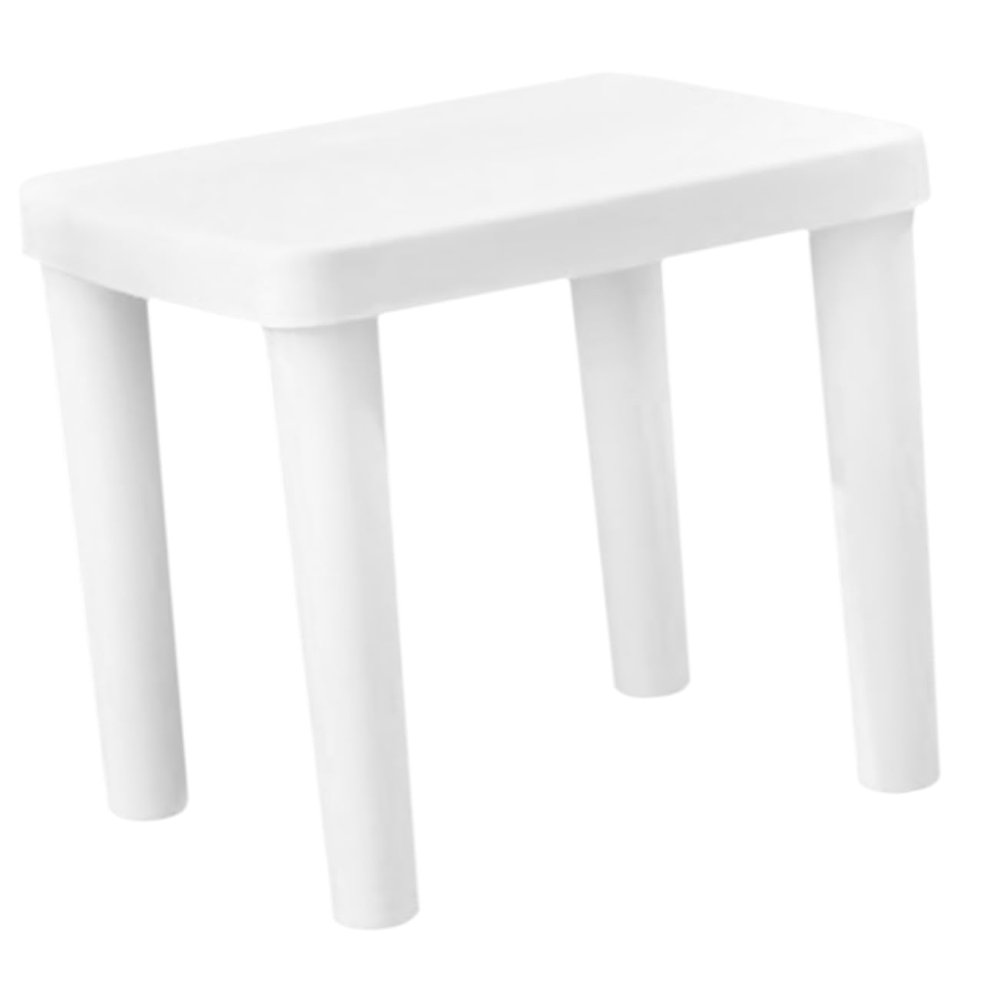 BESPORTBLE White Plastic Bathroom Step Stool for Children