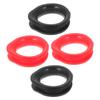 ibasenice 4-Piece Silicone Finger Rings for Hair and Pet Scissors, Non-Slip view 1