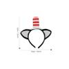VALICLUD Cat Headband with Tail and Bow Accessories view 2