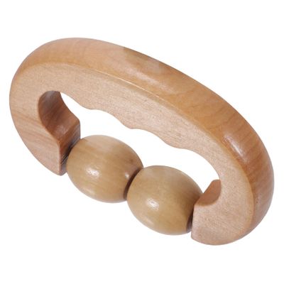 Portable Back Massage Roller, Khaki, for Home