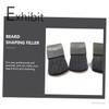 Professional Beard Filler Stamp for Men with Small Brush view 3