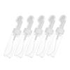Cabilock 5-Pack PET Foaming Pump Bottles, Transparent Leakproof Dispensers for Facial Cleanser, Travel and Home view 1