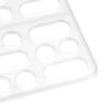 Rabbit Cage Mat, Non-Toxic, Easy to Clean, Durable, Non-Slip, Pink/Blue/White, 13.6 x 9.8 x 0.2 in view 2