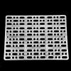 Rabbit Cage Mat, Non-Toxic, Easy to Clean, Durable, Non-Slip, Pink/Blue/White, 13.6 x 9.8 x 0.2 in view 4