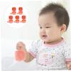 5-Pack Pink PP Pacifier Holder Cases, Portable Boxes view 3