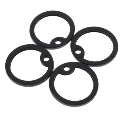GALPADA 4-Pack Silicone Dog Tag Covers