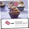 HOMOBABE 200-Piece Country Flag Toothpick Cupcake Toppers view 3