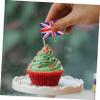 HOMOBABE 200-Piece Country Flag Toothpick Cupcake Toppers view 4