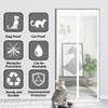 BANTASE Cat Screen Door for Balcony Doors 130 x 220 cm, Thickened Scratch-Resistant Pet Mesh Door for Living Room, Bedroom, Kitchen, Patio, Dogs and Cats (100 x 210 cm) view 2