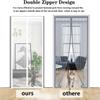 BANTASE Cat Screen Door for Balcony Doors 130 x 220 cm, Thickened Scratch-Resistant Pet Mesh Door for Living Room, Bedroom, Kitchen, Patio, Dogs and Cats (100 x 210 cm) view 4