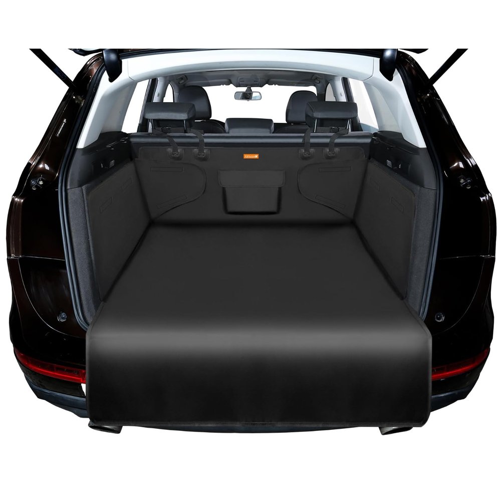 NYFDUAH Dog Car Trunk Cover for Peugeot 3008 II SUV 3008 GT/GT Pack 2016–2025, Waterproof, Easy-Care, Scratch-Resistant with Bumper Protector