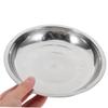 Toyvian 25.3 cm Flat Stainless Steel Pet Bowl with Non-Slip Base view 4