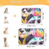 Amooorous Cartoon Can Love Sunglasses Panda Summer Cooling Blanket for Dogs and Cats, Self-Cooling, Removable, Size M view 2