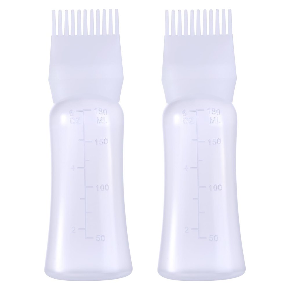 Dymoece Hair Applicator Bottles, 180 ml, 2-Pack