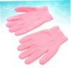 Natural Gel Beauty Gloves for Hand Care, Pink, Elastic Fiber view 3