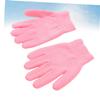 Natural Gel Beauty Gloves for Hand Care, Pink, Elastic Fiber view 4