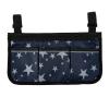 Wheelchair Armrest Organizer Bag with Reflective Strip view 1