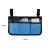 Wheelchair Armrest Organizer Bag with Reflective Strip view 3