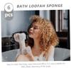 SHERCHPRY 6-Piece Soft Shower Loofah Sponge Set for Children view 4