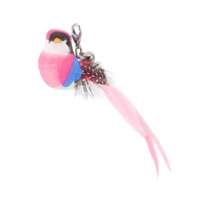 ifundom Feather Pattern Cat Toy Replacement Head with Bell