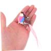 ifundom Feather Pattern Cat Toy Replacement Head with Bell view 4
