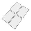 FRCOLOR 4-Piece Full-Page Magnifying Sheets for Reading view 1