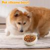 Silicone Pet Bowl - Non-Slip Cat Dish view 2