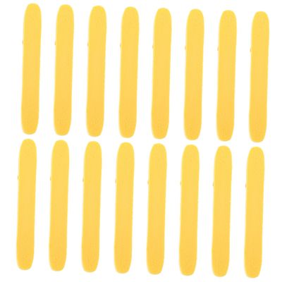 HAKIDZEL Compressed Facial Sponges for Deep Cleansing, 50 Pieces, PVA, Yellow, Round, Portable Makeup Remover Pads for Travel