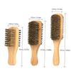 SKISUNO 3-Piece Beard Brush Set with Boar Bristles view 2