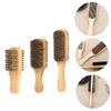 SKISUNO 3-Piece Beard Brush Set with Boar Bristles view 3