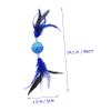 BUGUUYO 2-Piece Cat Ball Toys with Strings and Bells view 2