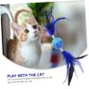 BUGUUYO 2-Piece Cat Ball Toys with Strings and Bells view 3
