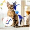 BUGUUYO 2-Piece Cat Ball Toys with Strings and Bells view 4