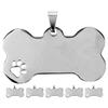 Toddmomy 6-Pack Dog Name Tags - Bone Shape Metal ID Tags view 1