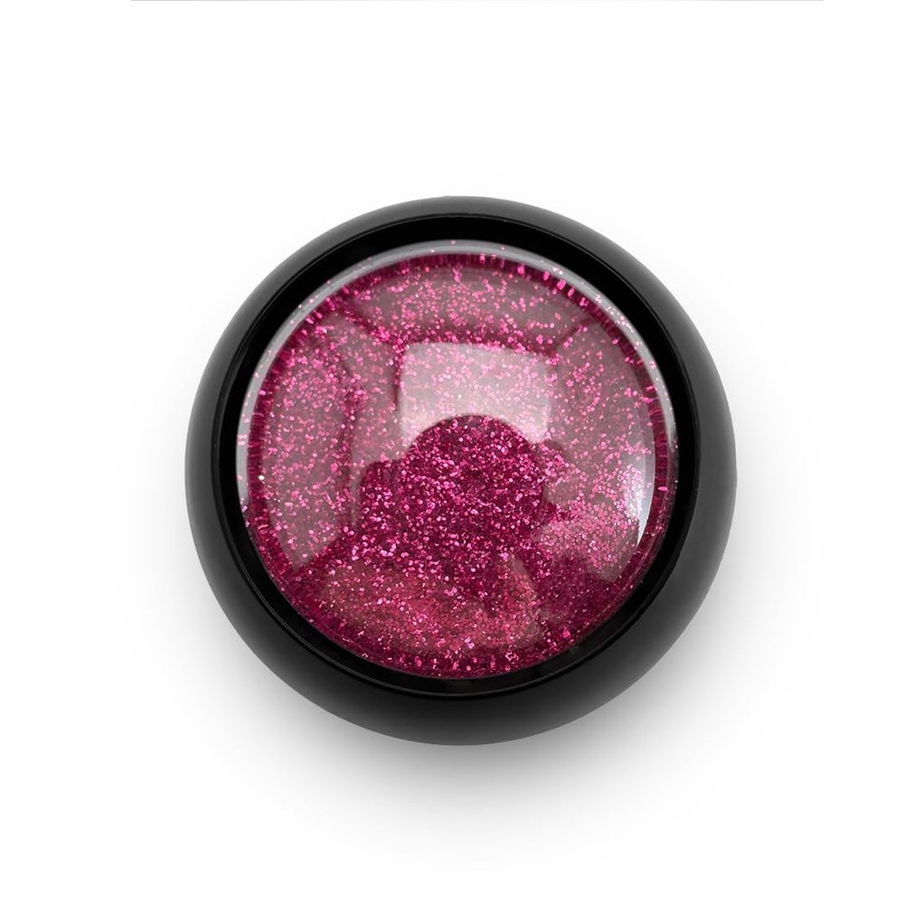 Slowianka Nail Trends Fuchsia Pixel Glitter Powder for Nail Art, 1 g