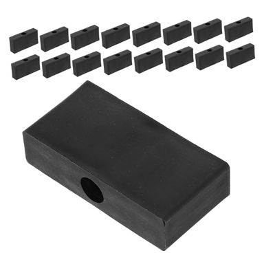 Toddmomy 20-Pack Black Nylon Window Locks, Lightweight and Impact-Resistant, for Windows and Doors