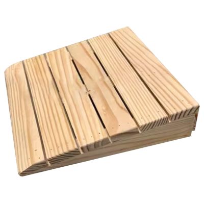 Portable Solid Wood Ramps, Non-Slip, 715 cm, for Garages, Patios, Sheds, Loading Areas and Driveways (30 x 30.8 x 10 cm)