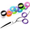 12pcs Silicone Finger Rings for Dog Grooming Scissors view 1