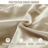 LDLCYCN Gray 70 x 185 cm (R) Spa Massage Table Skirt Cover with Face Hole view 2