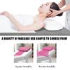 LDLCYCN Gray 70 x 185 cm (R) Spa Massage Table Skirt Cover with Face Hole view 3