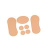 IWOWHERO Self-Adhesive Heel Cushions with Thick PE Foam Padding view 1