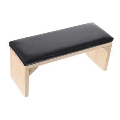 Black Leather Manicure Hand Rest Cushion