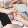 Black Leather Manicure Hand Rest Cushion view 2