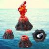 Aquarium Air Stone Artificial Mountain Rock Volcanic Bubble Stone Ornament for Freshwater and Saltwater view 3