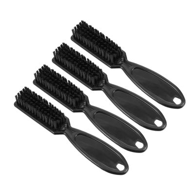 minkissy 4-Piece Cleaning Brushes for Hairdressing Scissors and Trimmers