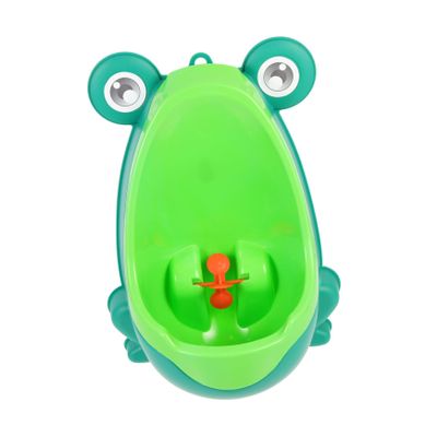 Plastic Children's Urinal for Boys' Potty Training, Green, Standing